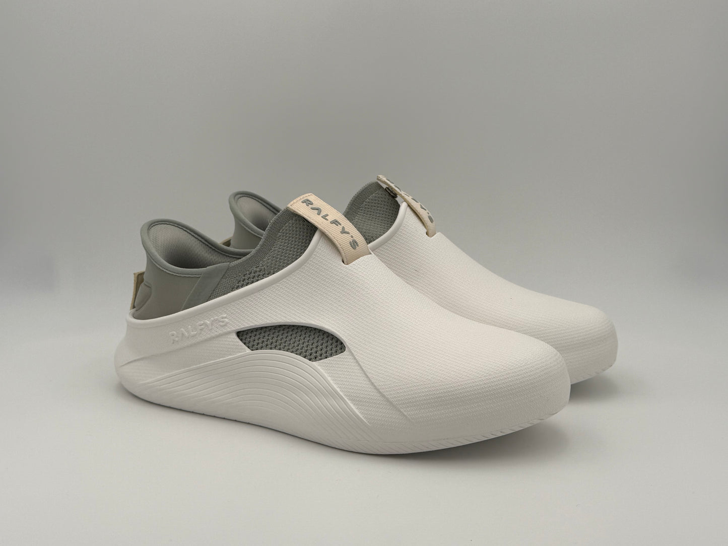 RALFY'S N1 White/Grey Combo