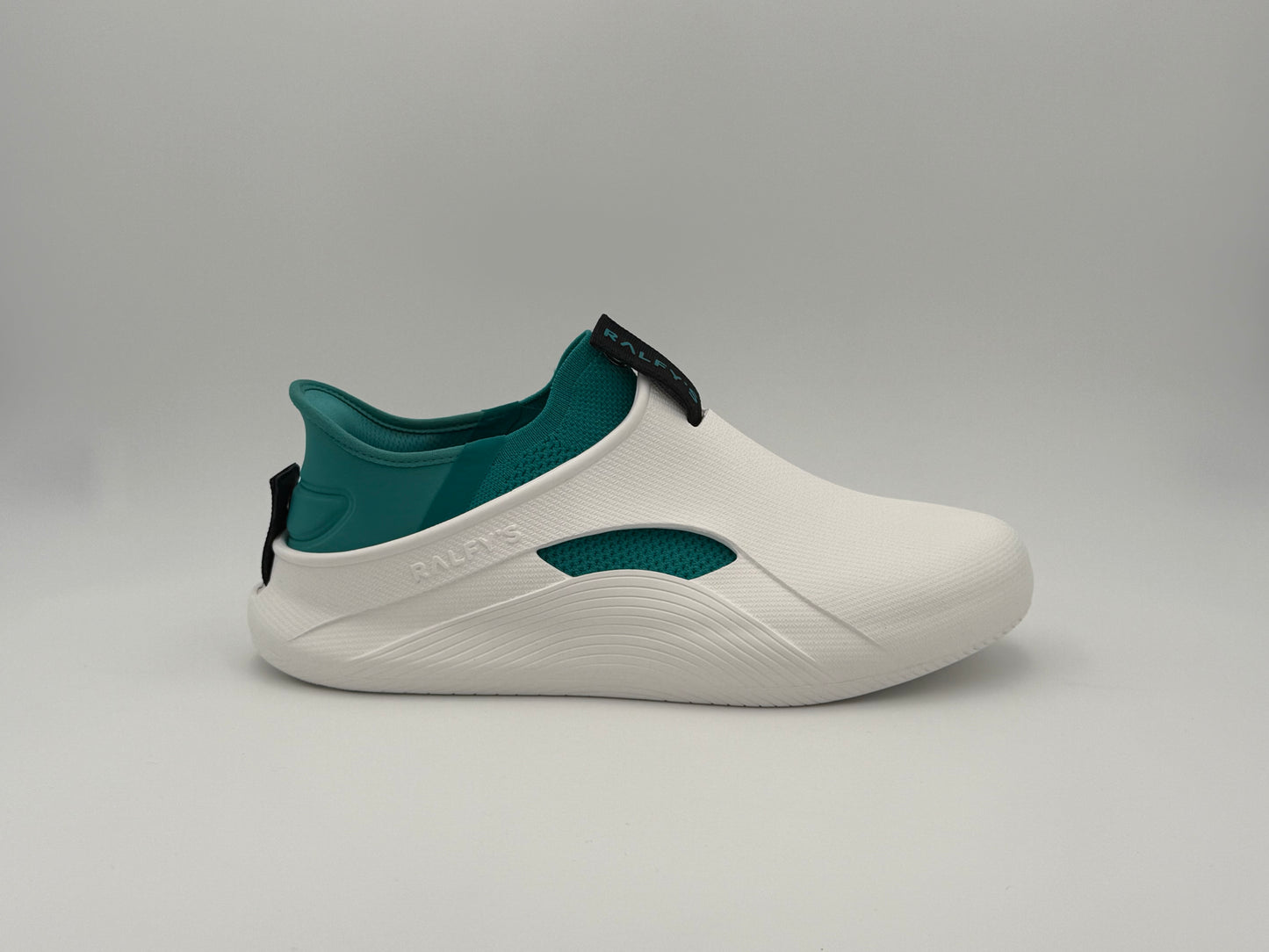RALFY'S N1 White/Teal Combo