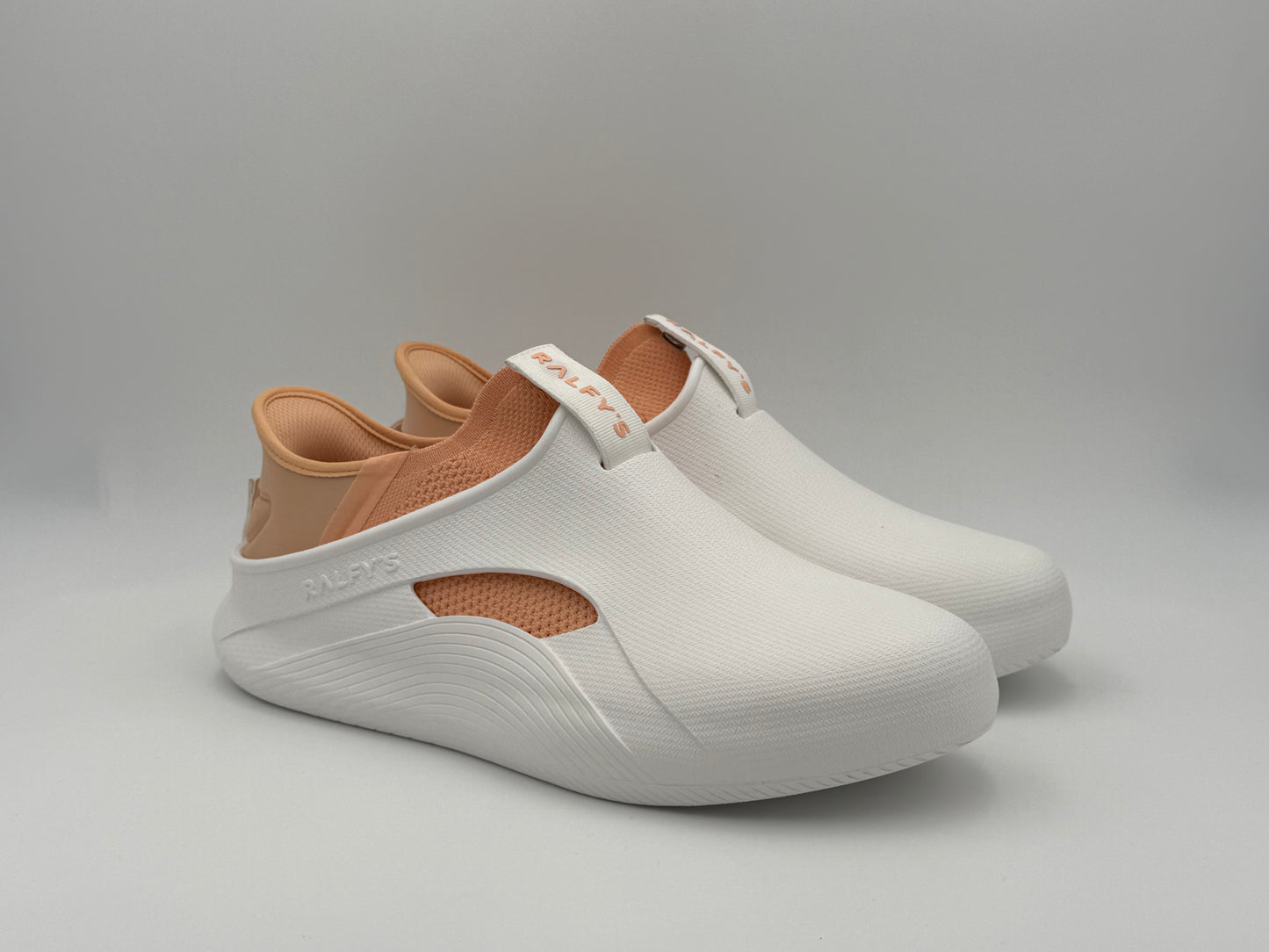 RALFY'S N1 White/Peach Combo
