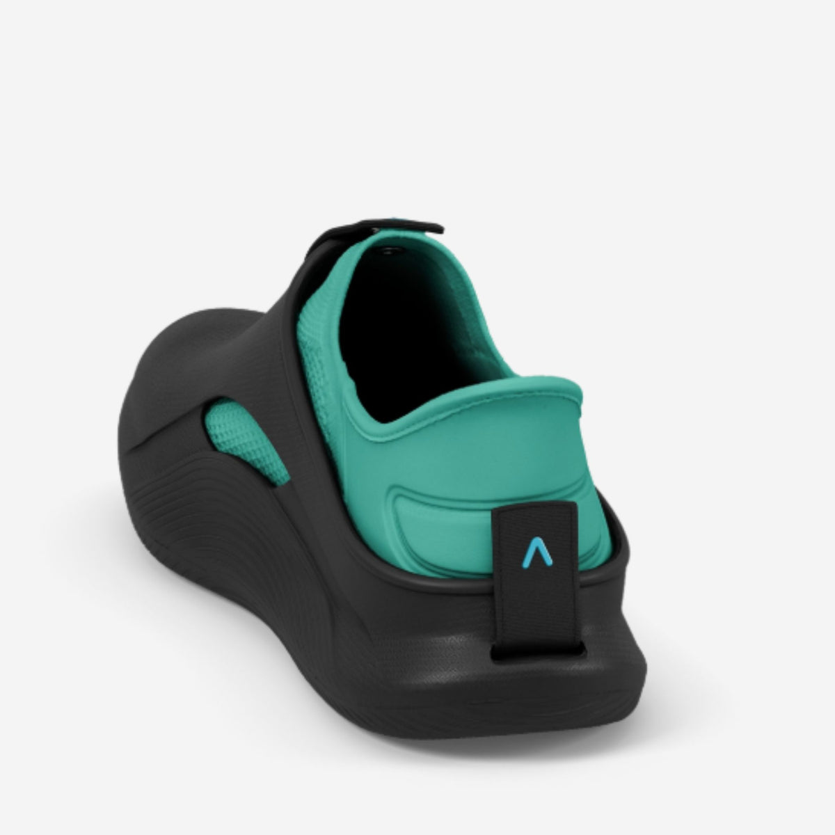 RALFY'S N1 Schwarz/Türkis – modularer Komfortschuh für Pflege & lange Schichten