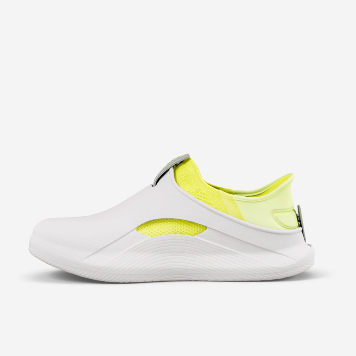 RALFY'S N1 Weiß/Gelb – modularer Komfortschuh für Pflege & lange Schichten