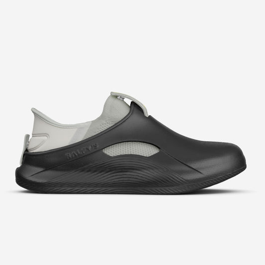 RALFY'S N1 Schwarz/Grau – modularer Komfortschuh für Pflege & lange Schichten