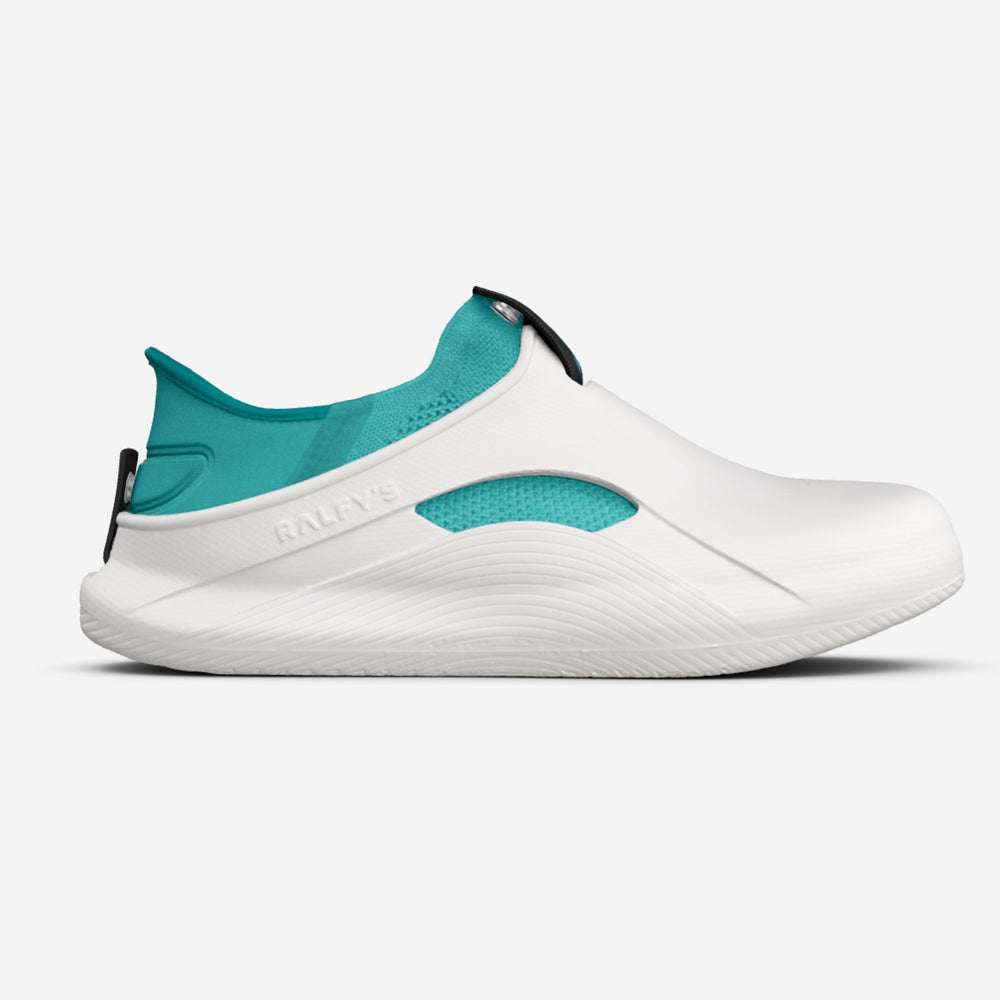RALFY'S N1 - Weiß/Türkis