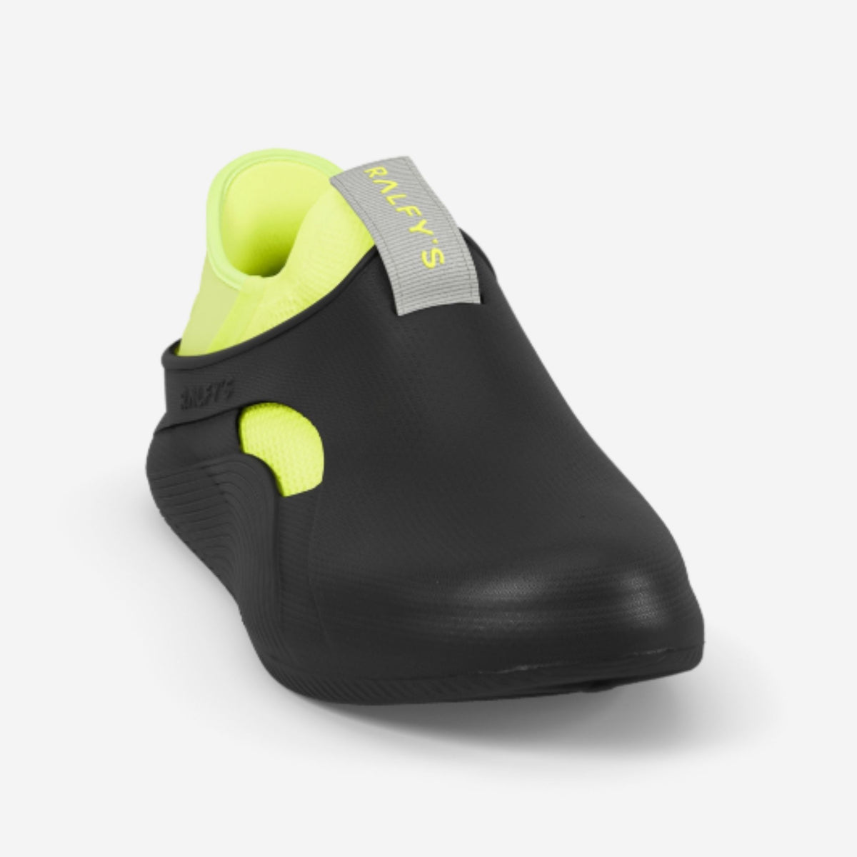 RALFY'S N1 Schwarz/Gelb – modularer Komfortschuh für Pflege & lange Schichten
