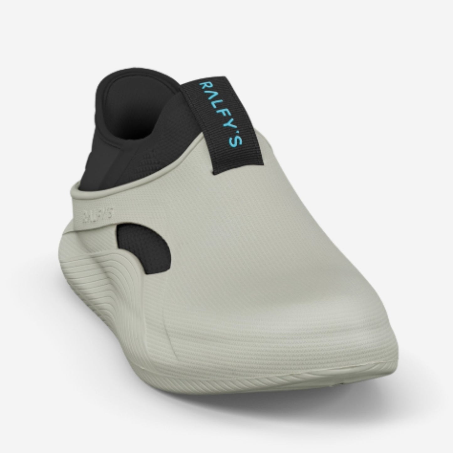 RALFY'S N1 Grau/Schwarz – modularer Komfortschuh für Pflege & lange Schichten