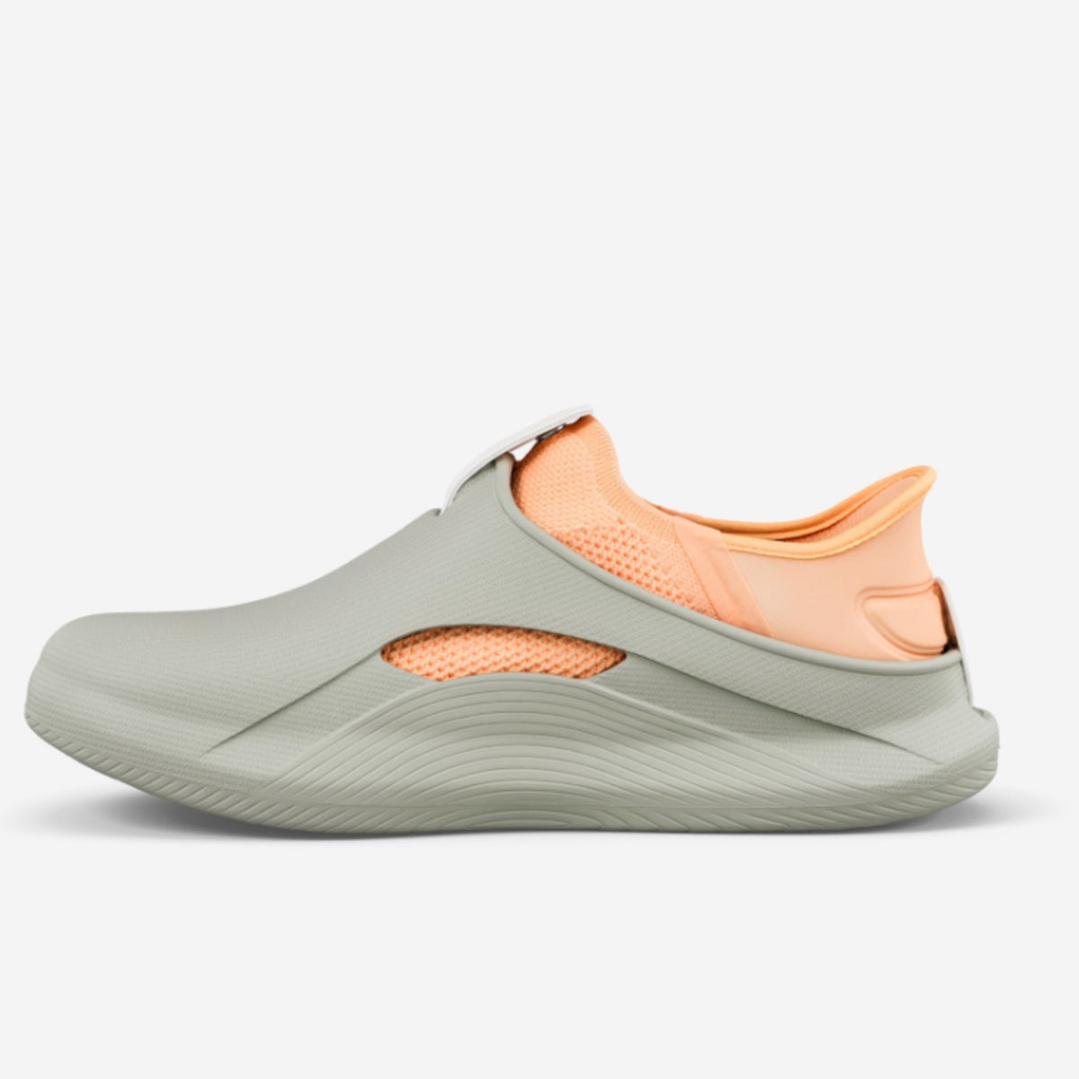 RALFY'S N1 Grau/Apricot – modularer Komfortschuh für Pflege & lange Schichten