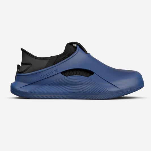 RALFY'S N1 Navy/Schwarz – modularer Komfortschuh für Pflege & lange Schichten