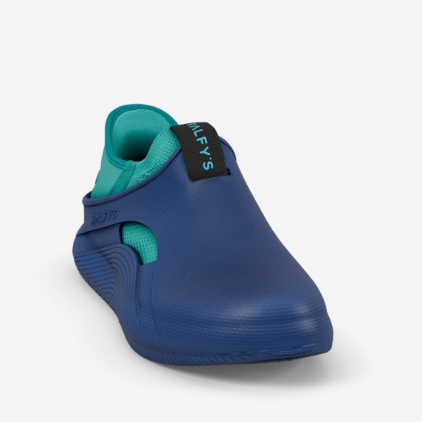 RALFY'S N1 Navy/Türkis – modularer Komfortschuh für Pflege & lange Schichten